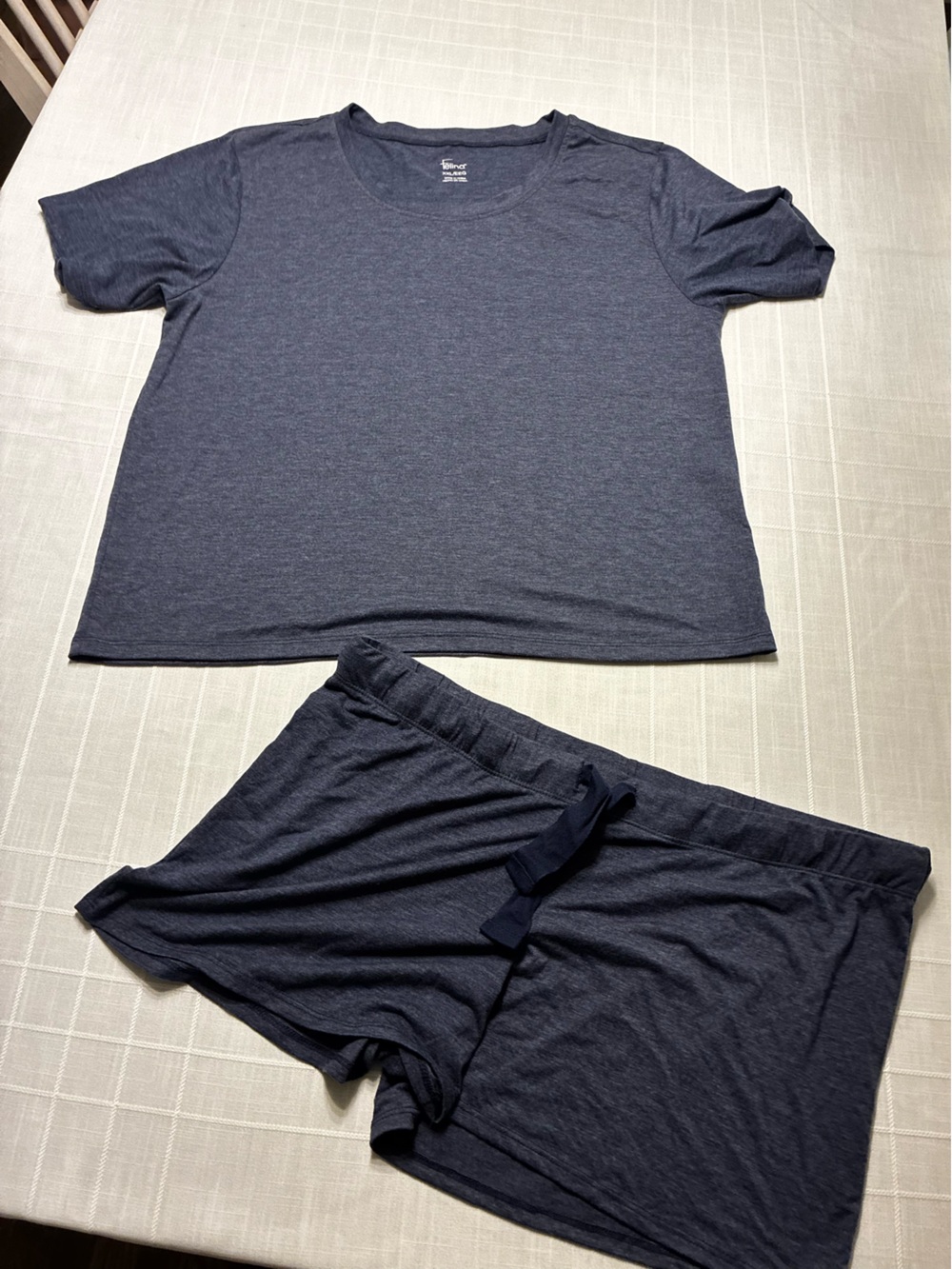 Felina Navy Lounge Top and Shorts Set